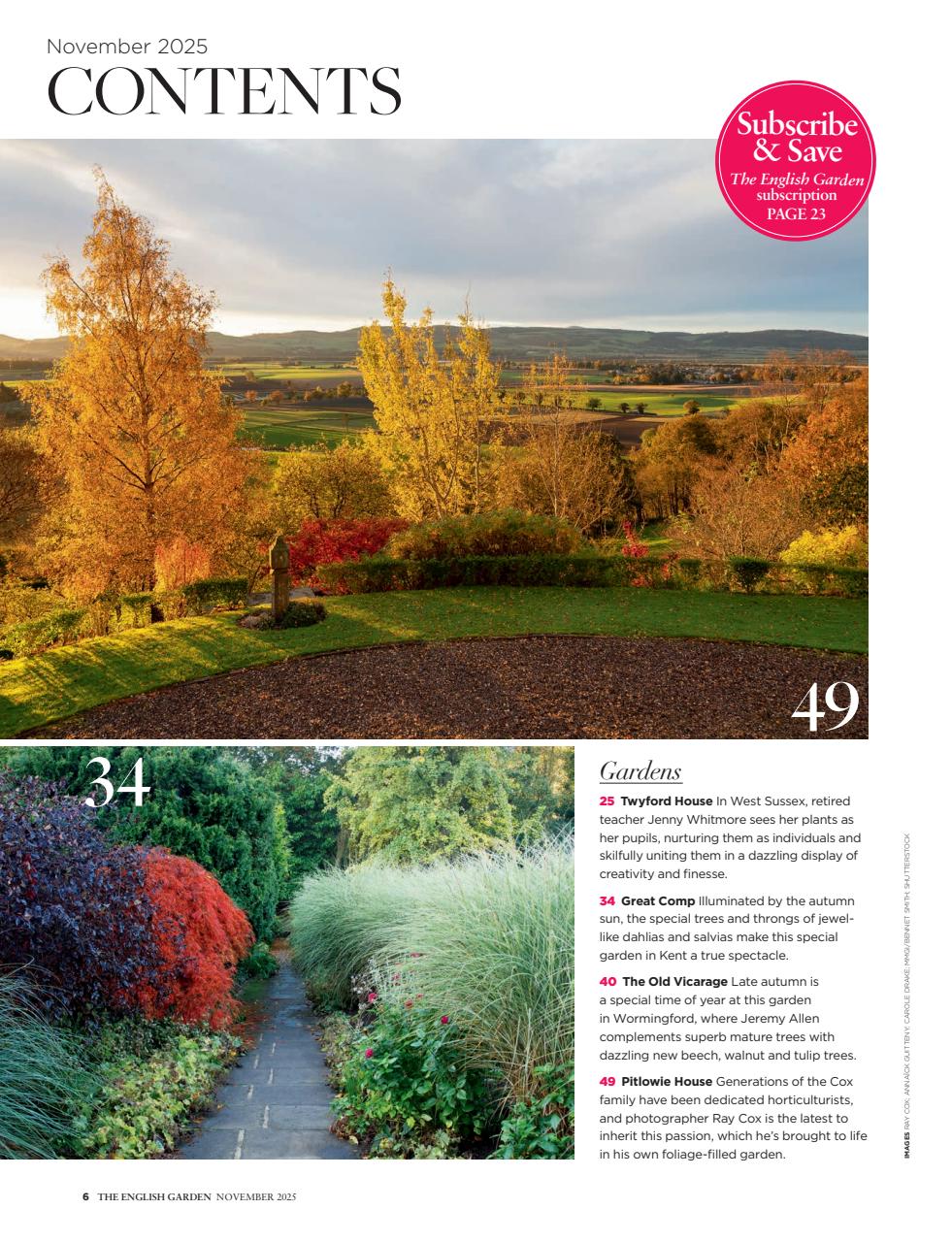 The English Garden Preview Pages