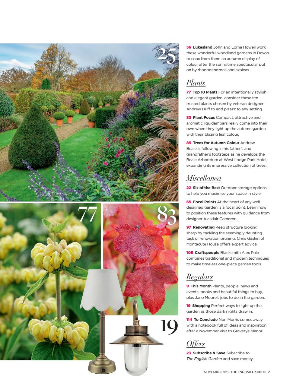 The English Garden Preview Pages