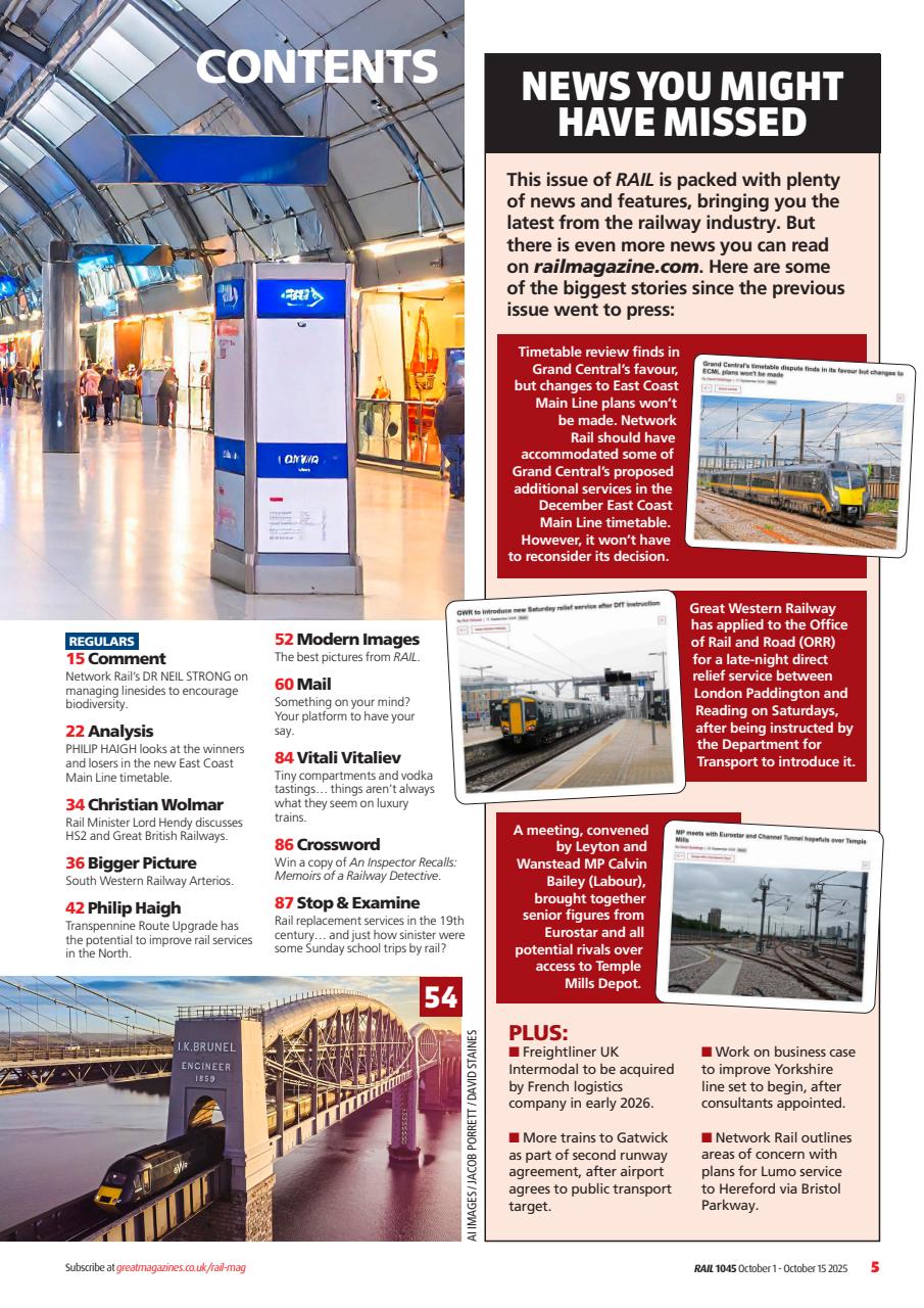 Rail Preview Pages