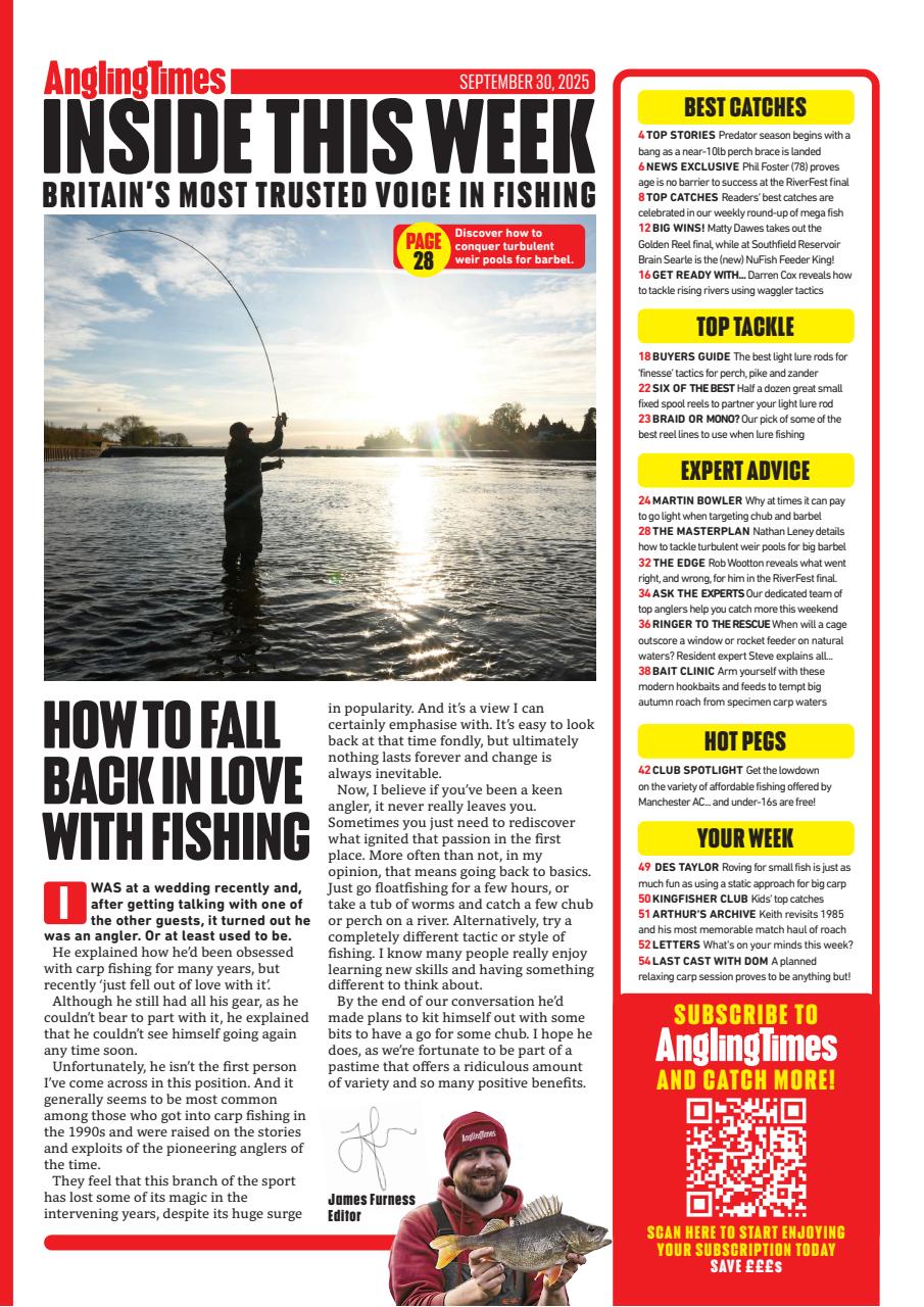 Angling Times Preview Pages