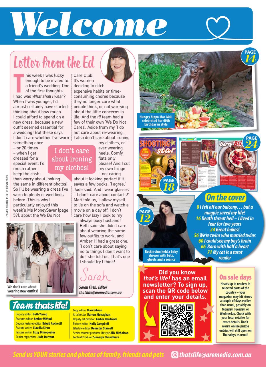 That’s Life! Preview Pages