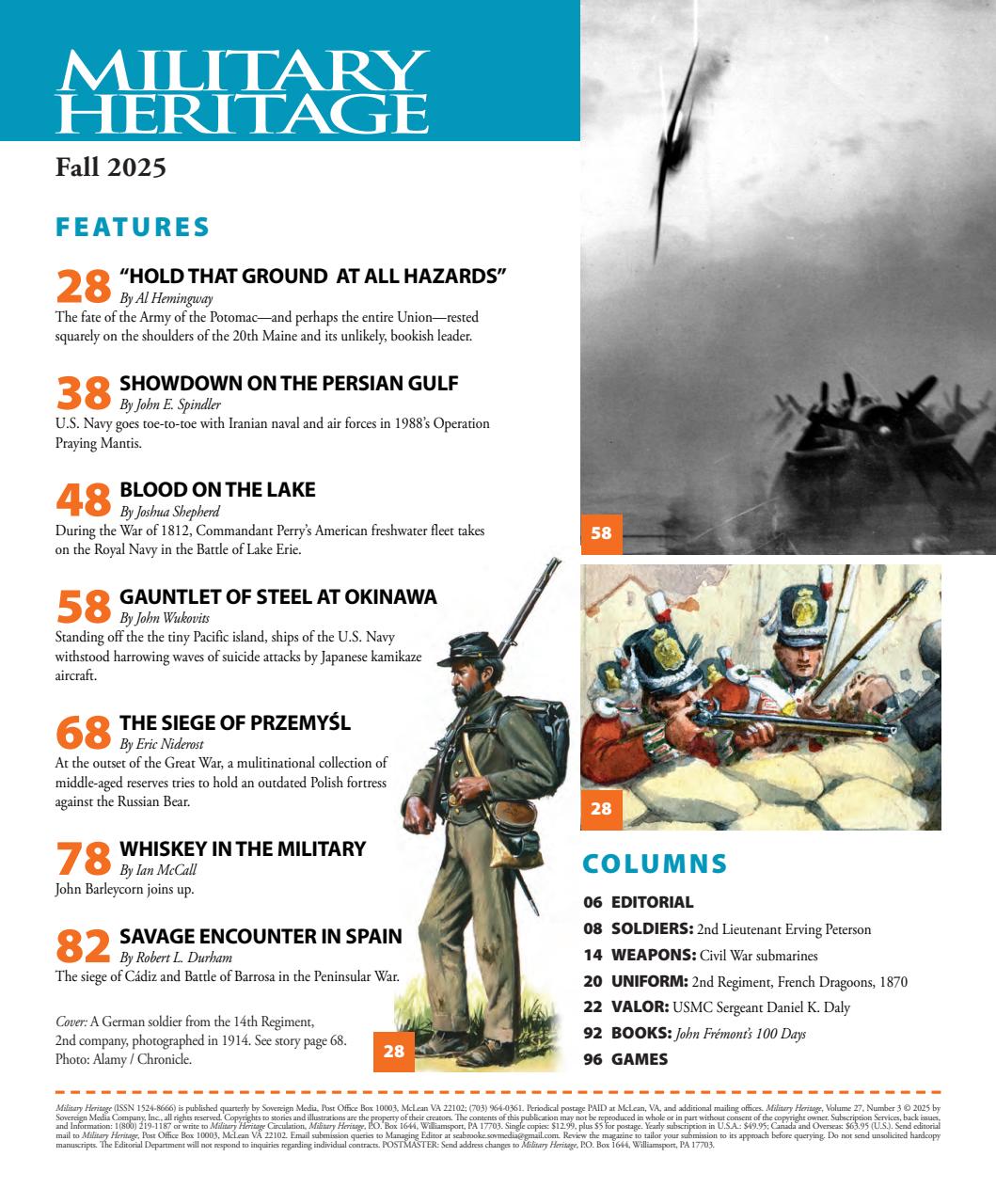Military Heritage Preview Pages