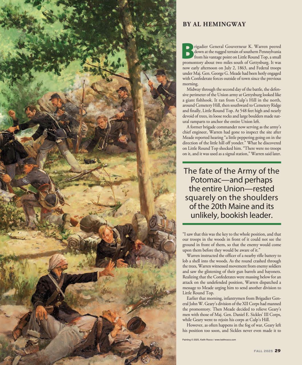 Military Heritage Preview Pages