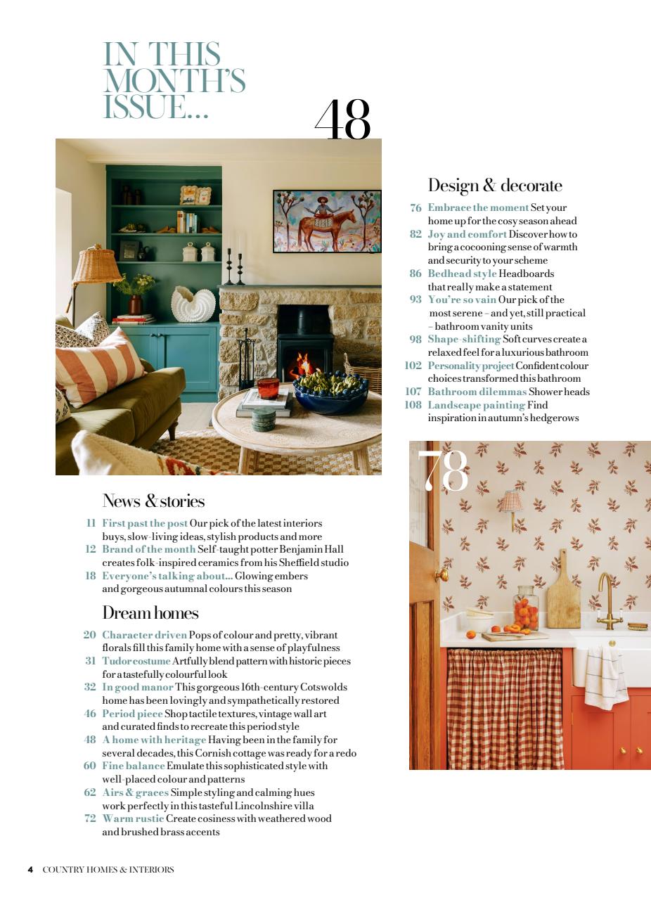 Country Homes & Interiors Preview Pages