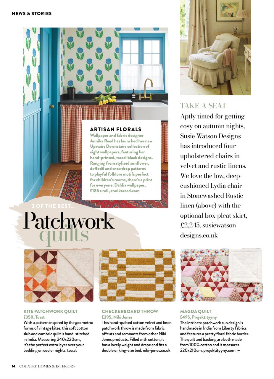 Country Homes & Interiors Preview Pages
