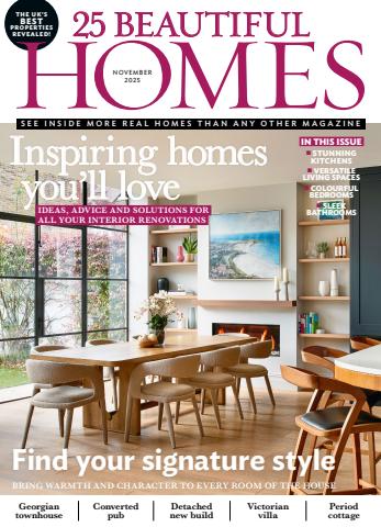 25 Beautiful Homes issue November 2025