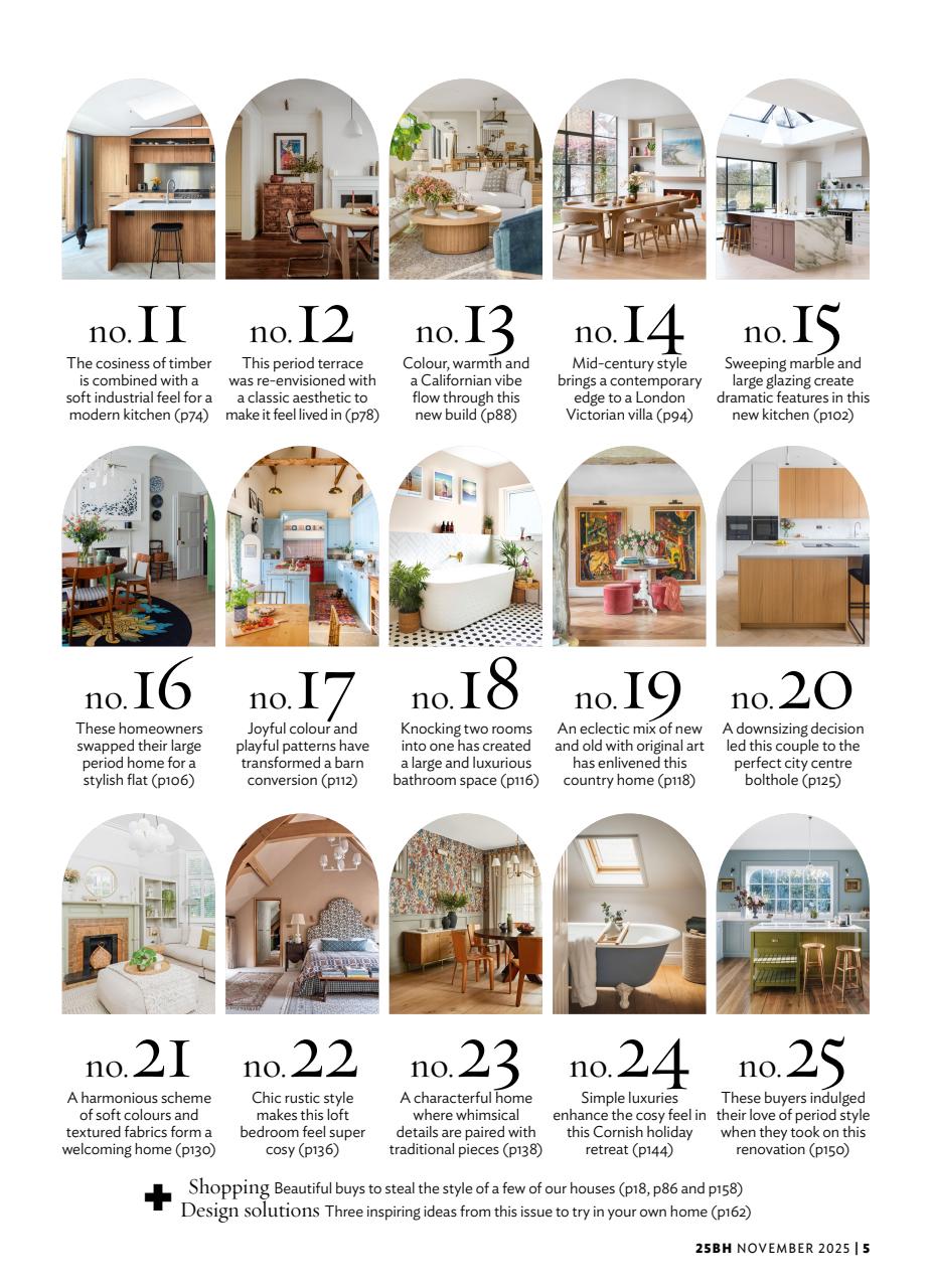25 Beautiful Homes Preview Pages