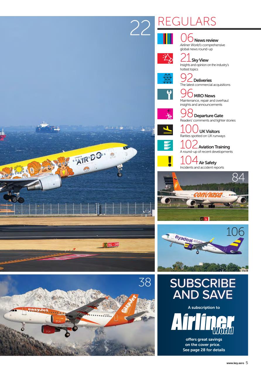 Airliner World Preview Pages