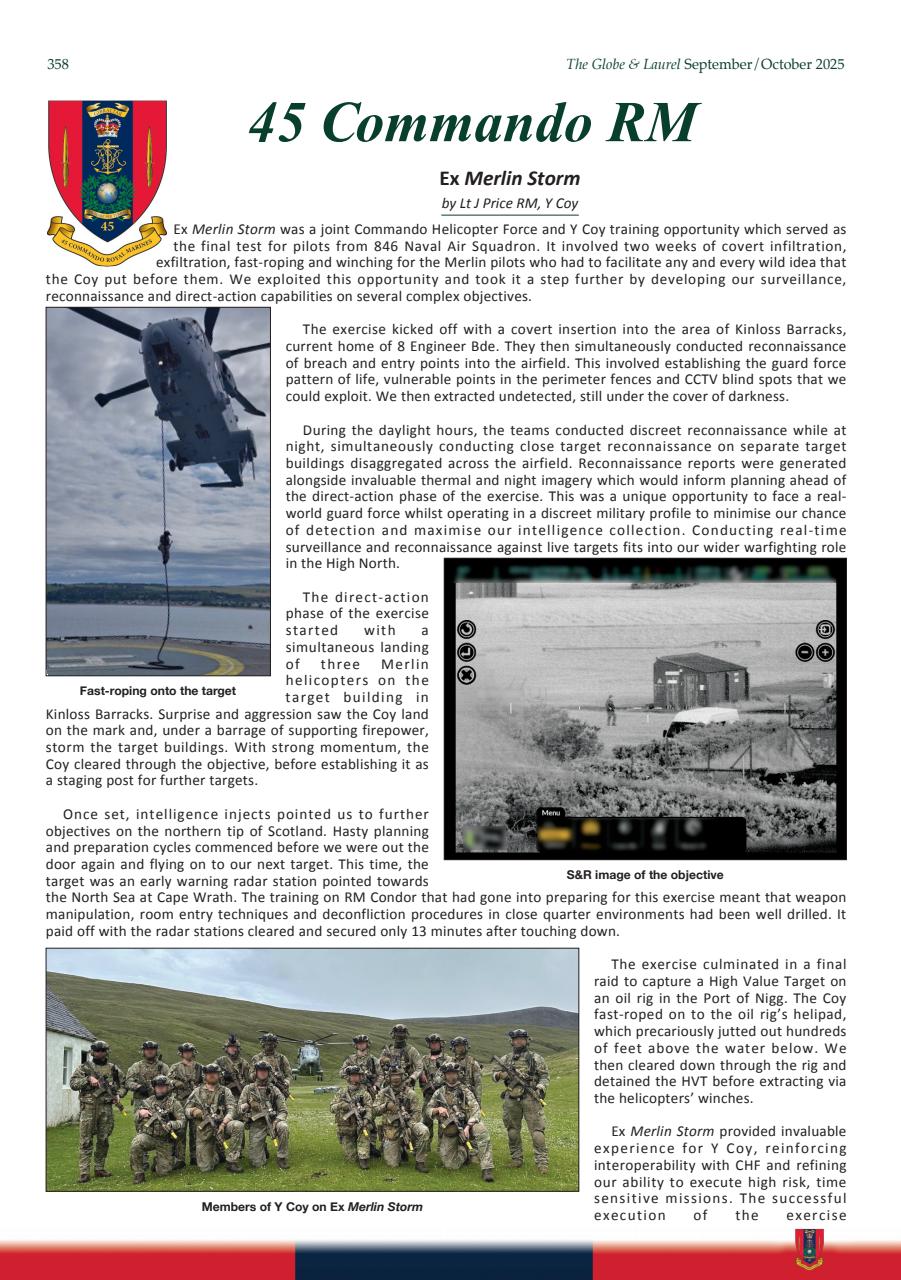 Globe & Laurel Preview Pages