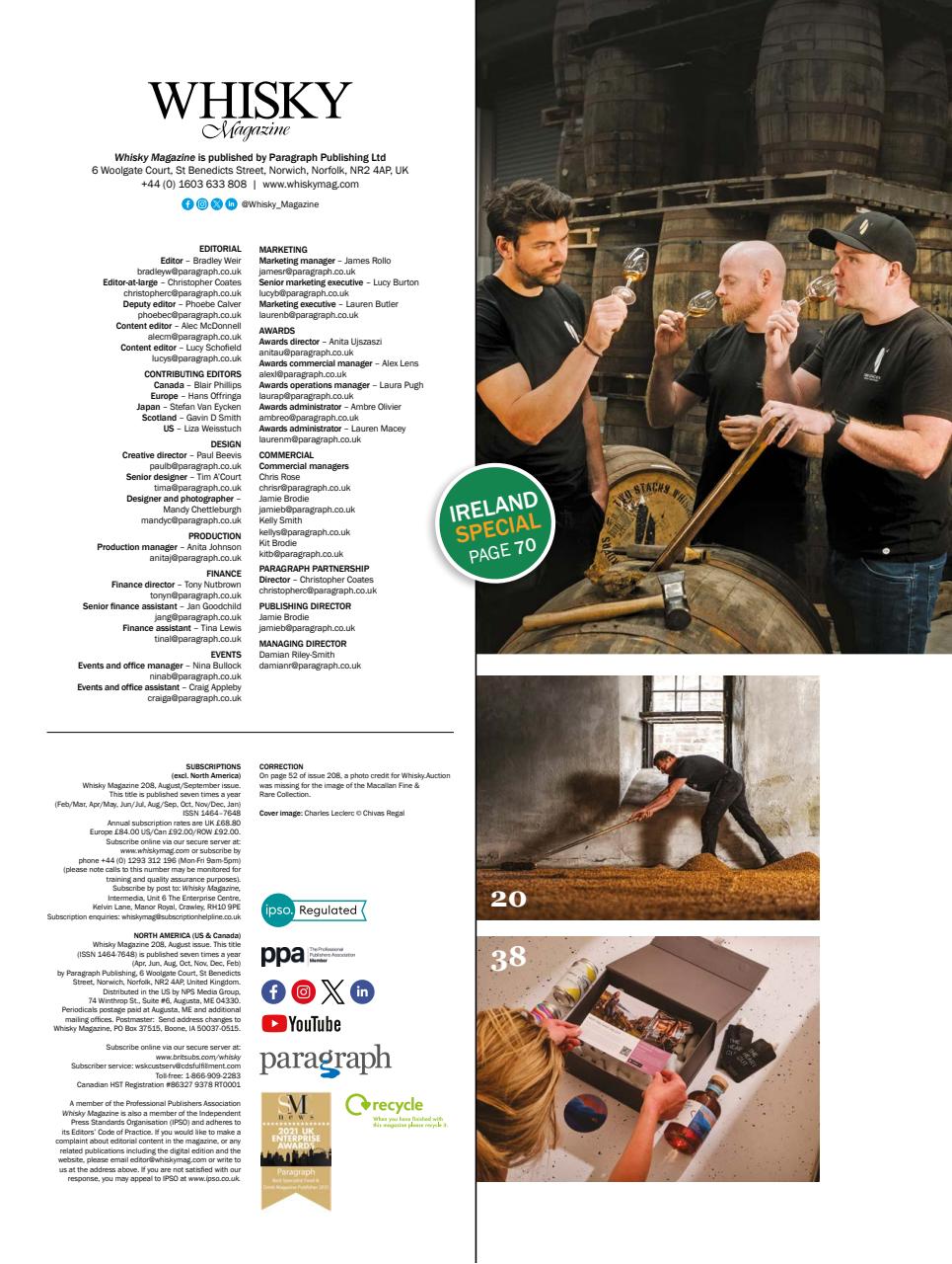 Whisky Magazine Preview Pages