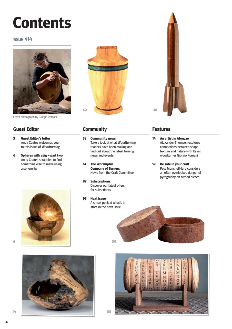 Woodturning Preview Pages