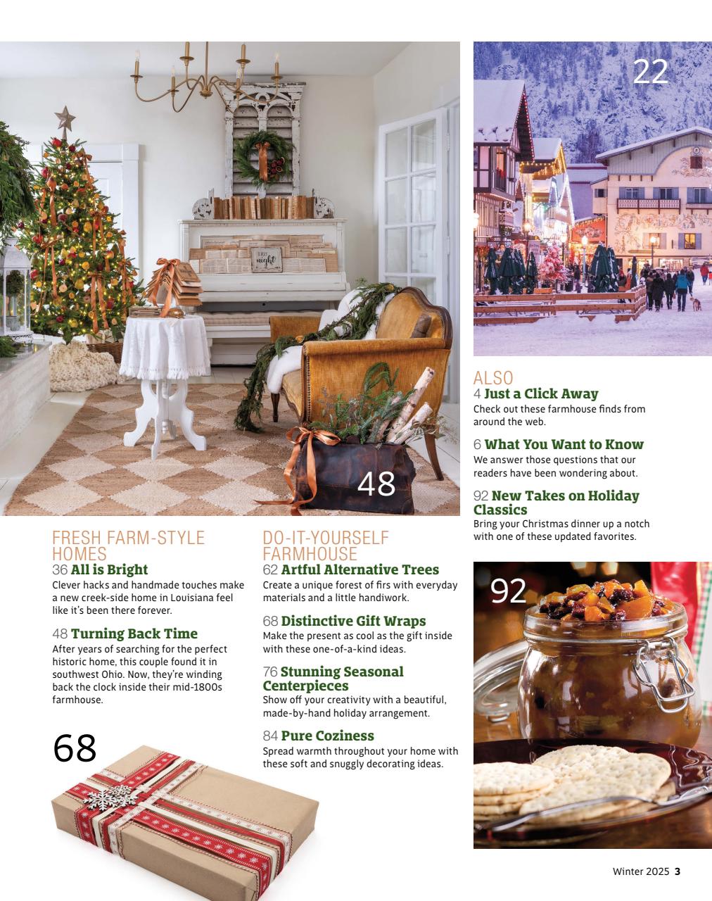 Farmhouse Style Preview Pages