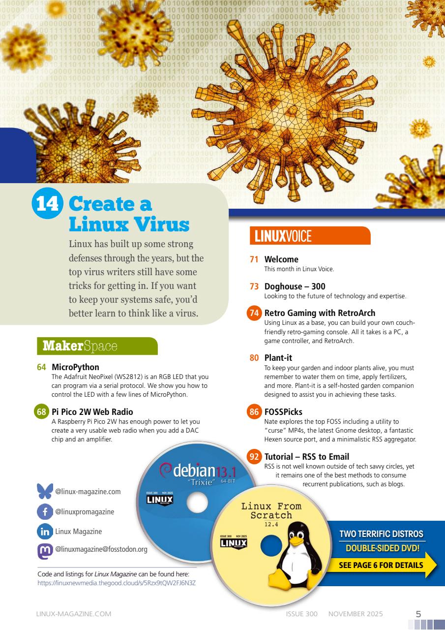 Linux Magazine Preview Pages