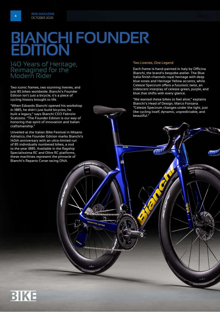 BIKE Magazine Preview Pages