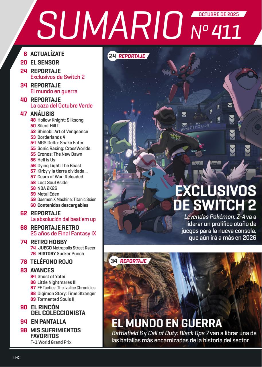 Hobby Consolas Preview Pages