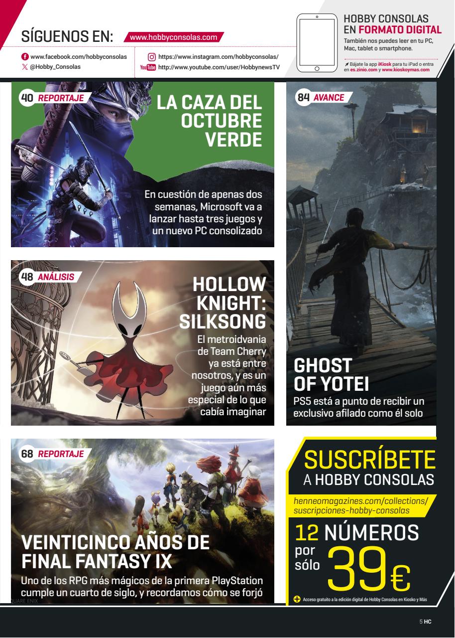 Hobby Consolas Preview Pages