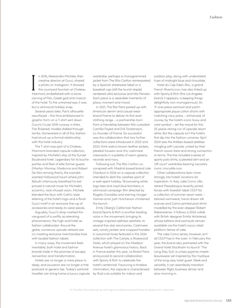 Signature Luxury Travel & Style Preview Pages