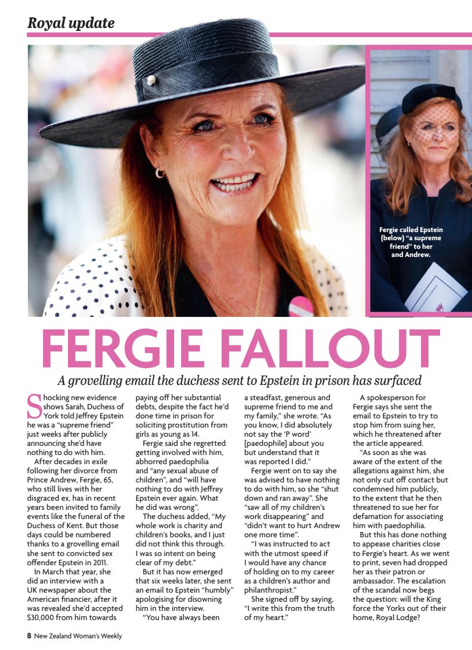 NZ Woman's Weekly Preview Pages