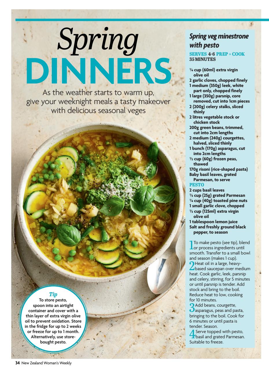 NZ Woman's Weekly Preview Pages