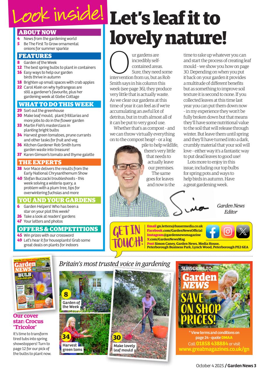 Garden News Preview Pages