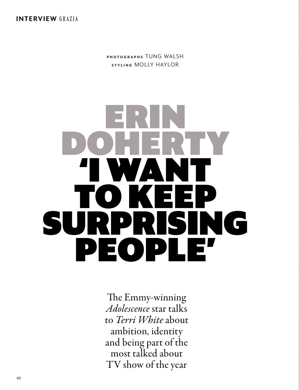 Grazia Preview Pages