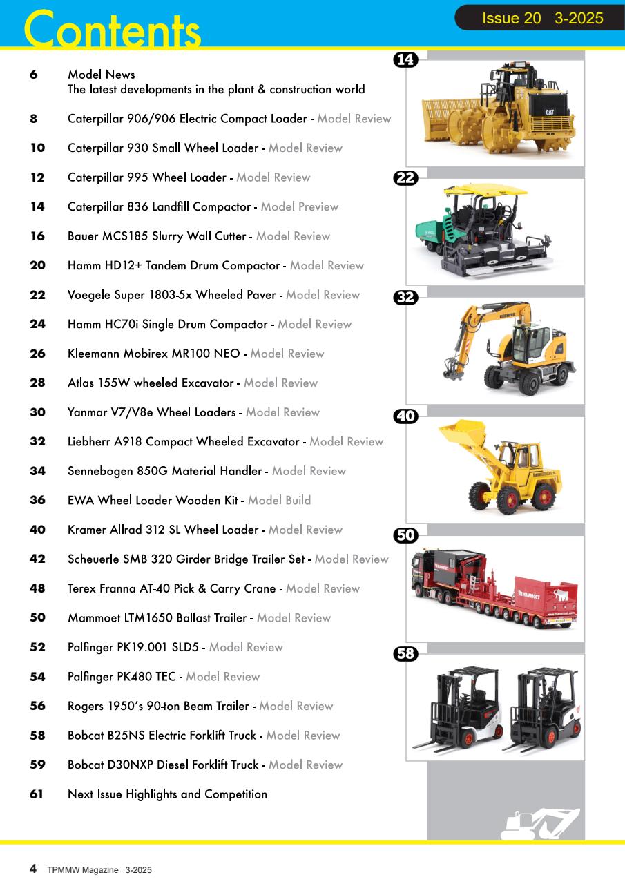 Truck, Plant & Machinery Model World Preview Pages