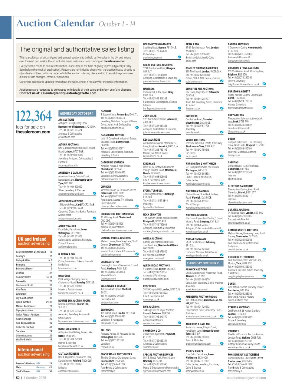 Antiques Trade Gazette Preview Pages