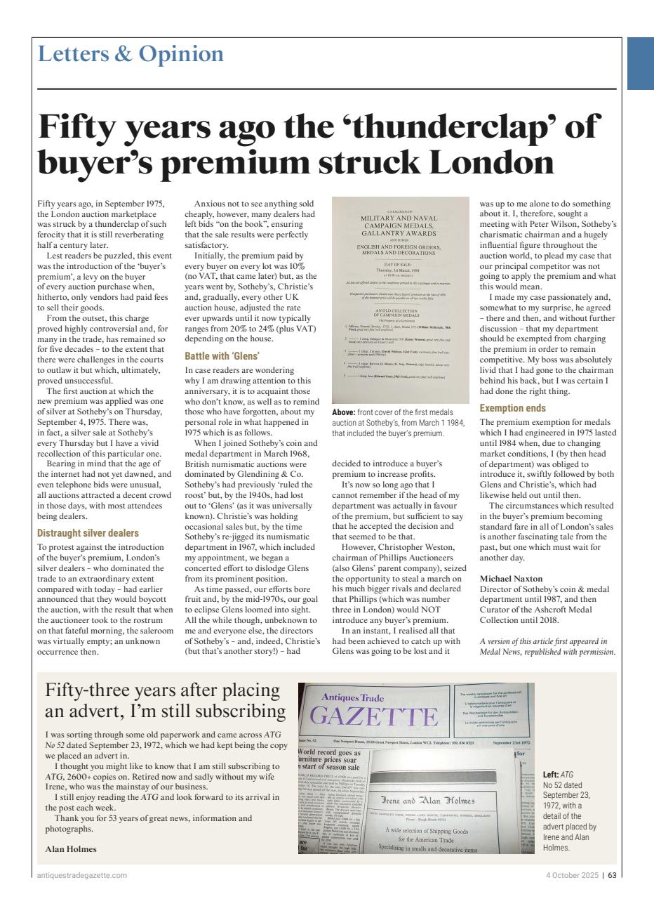 Antiques Trade Gazette Preview Pages
