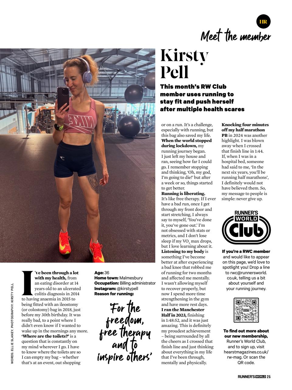 Runner's World Preview Pages