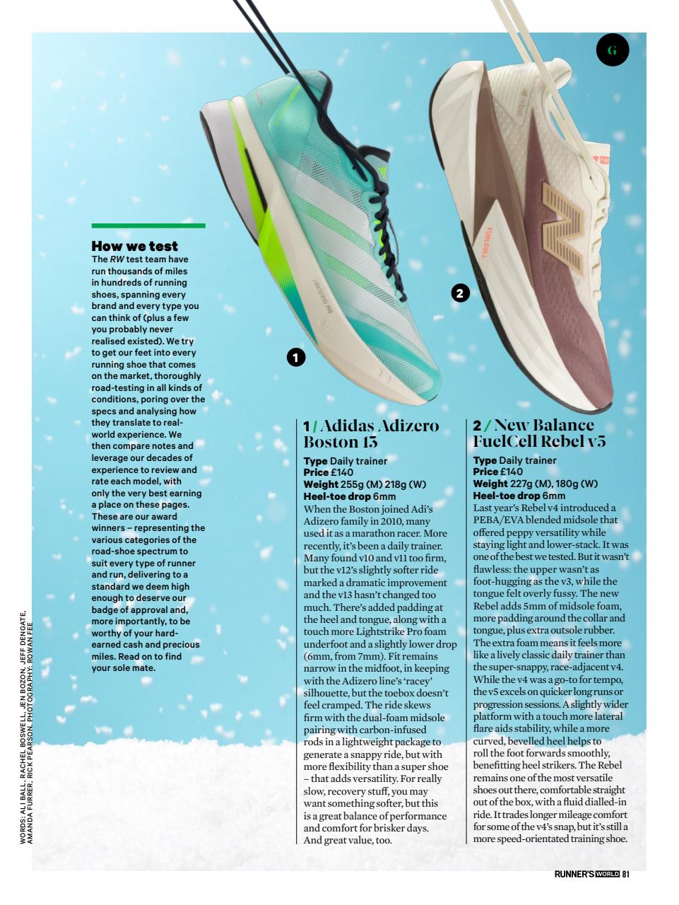 Runner's World Preview Pages