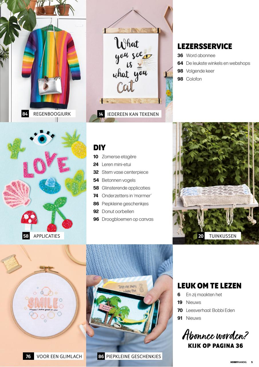 HobbyHandig Preview Pages