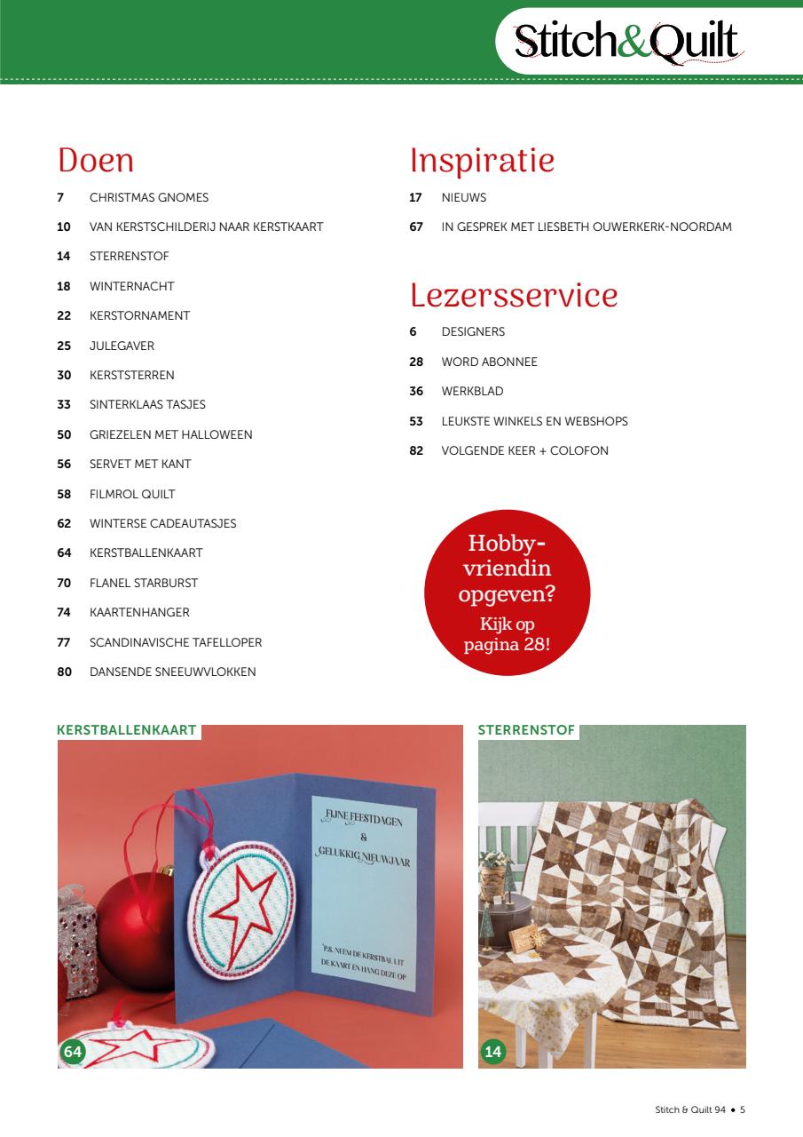 Stitch & Quilt (Quilt & Zo) Preview Pages