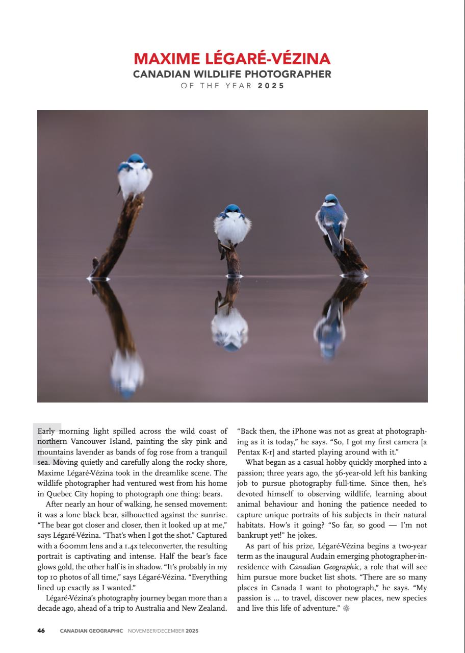 Canadian Geographic Preview Pages