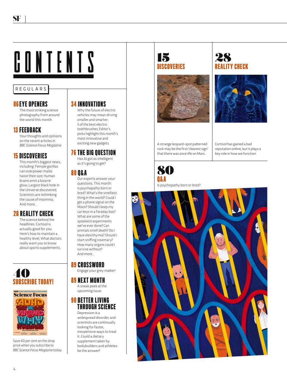 BBC Science Focus Magazine Preview Pages