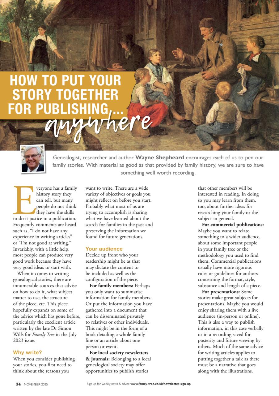 Family Tree Preview Pages