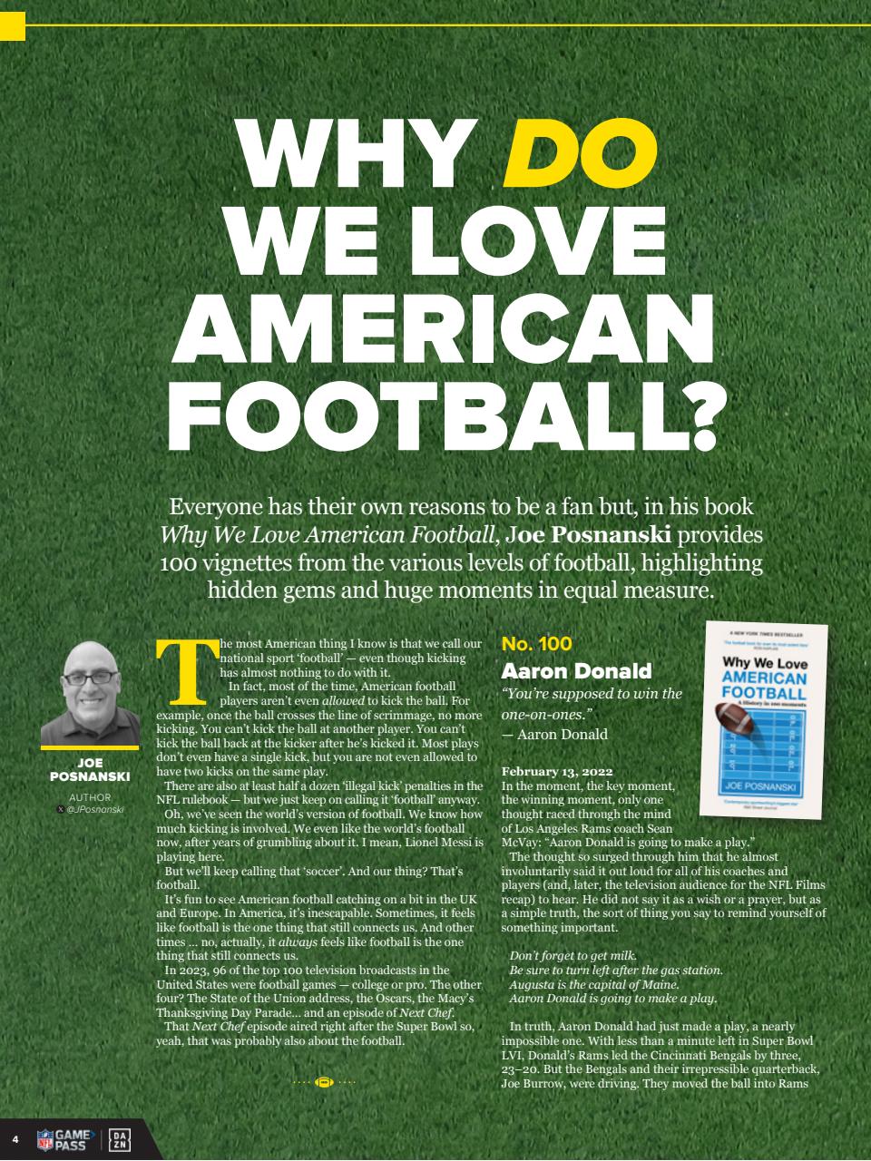 Gridiron Preview Pages