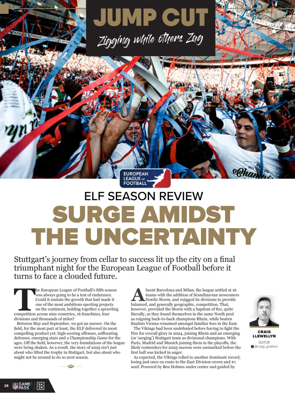 Gridiron Preview Pages