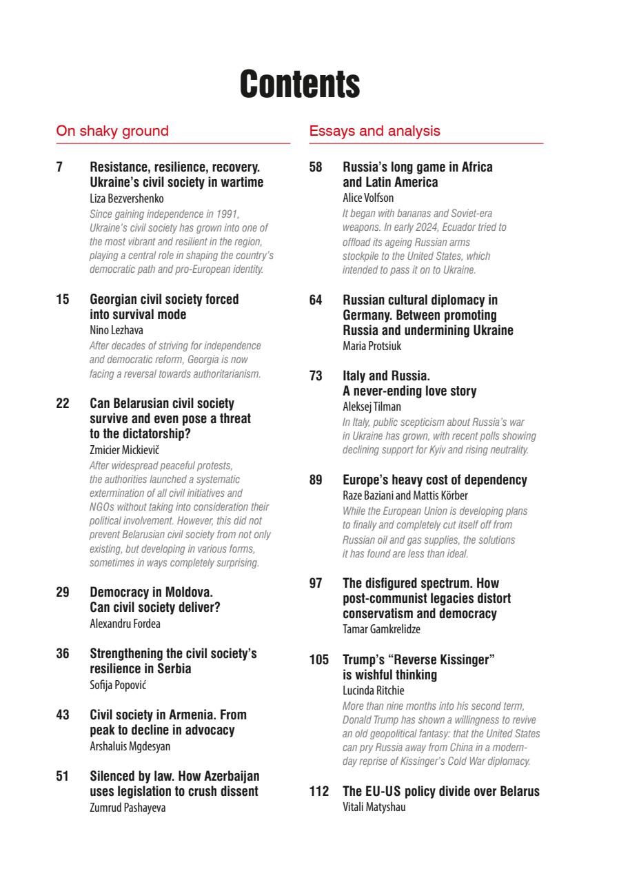 New Eastern Europe Preview Pages