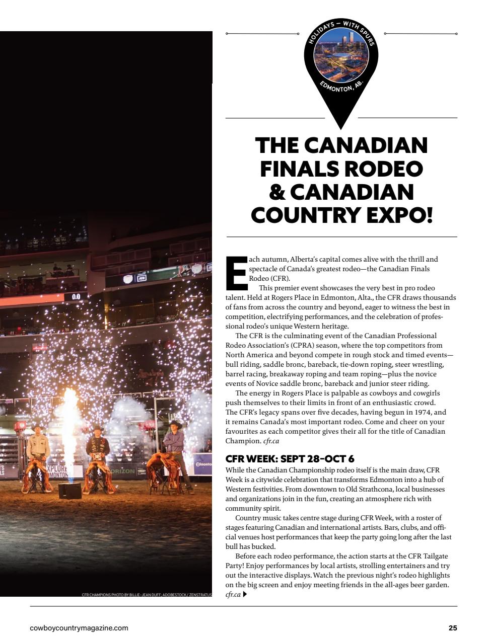 Canadian Cowboy Country Preview Pages