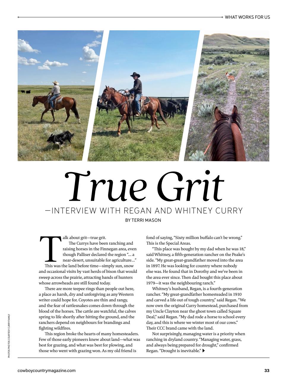 Canadian Cowboy Country Preview Pages
