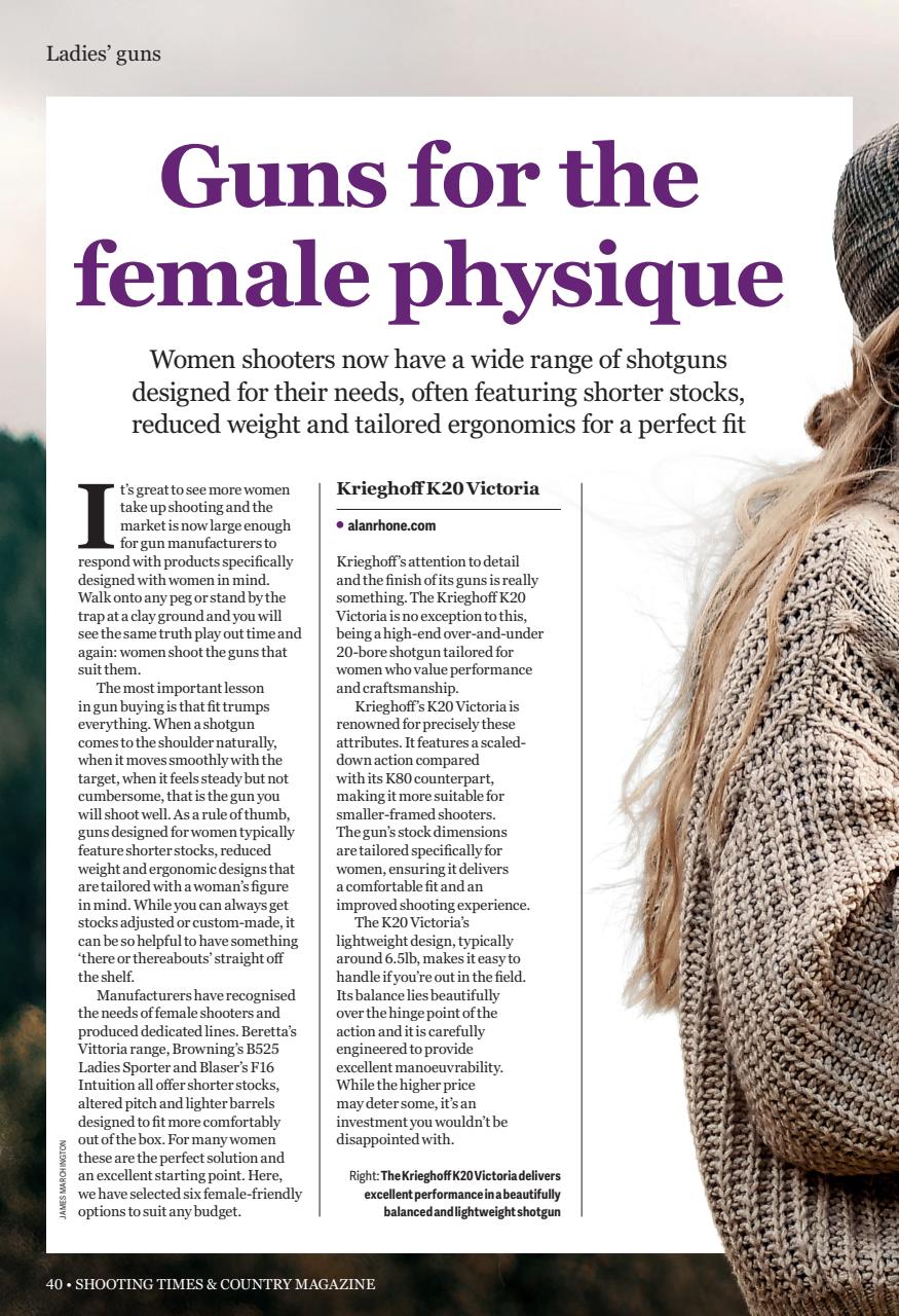 Shooting Times & Country Preview Pages