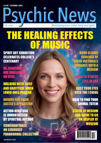 Psychic News issue October 2025