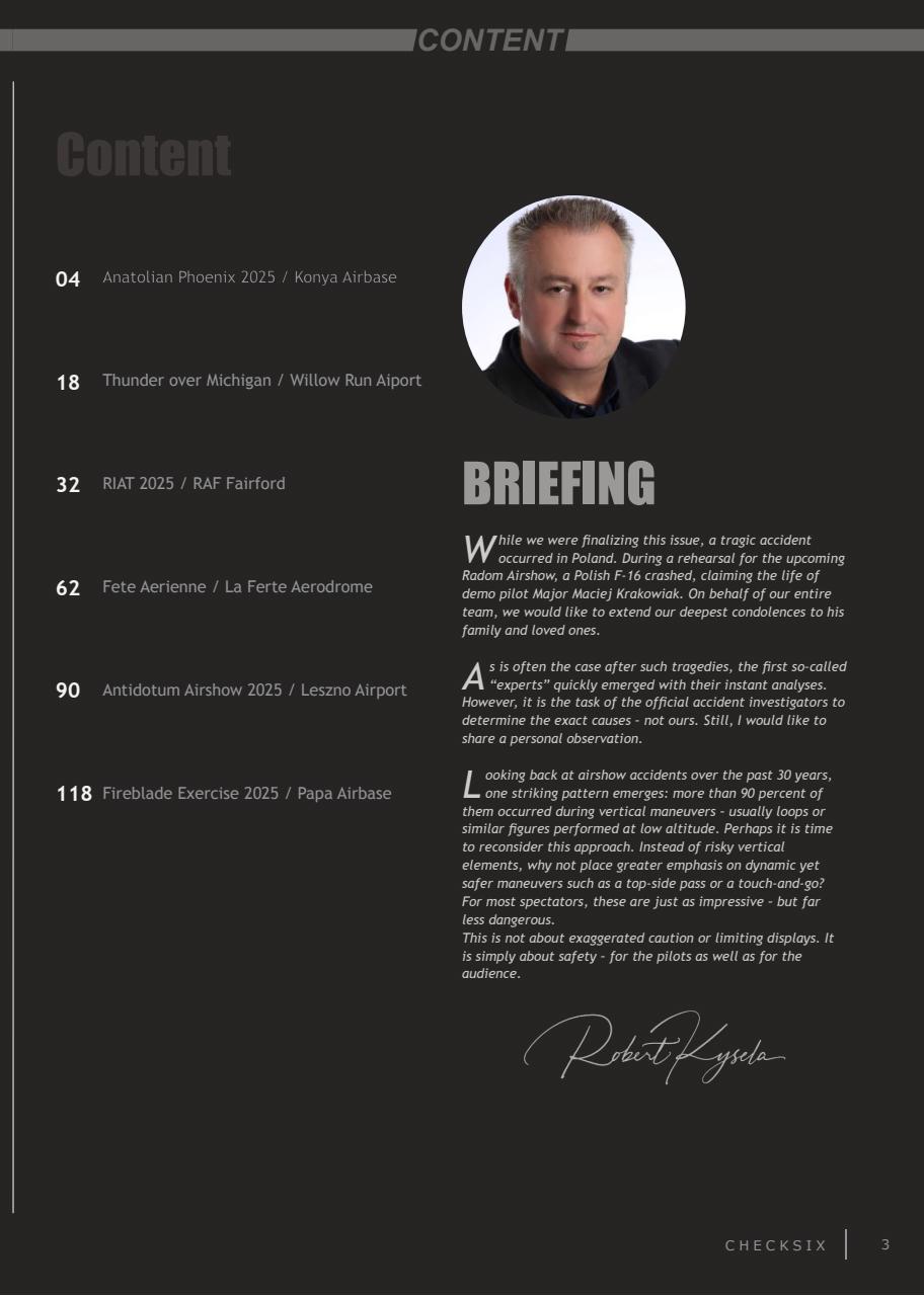 CHECKSIX - The Military Aviation Journal Preview Pages