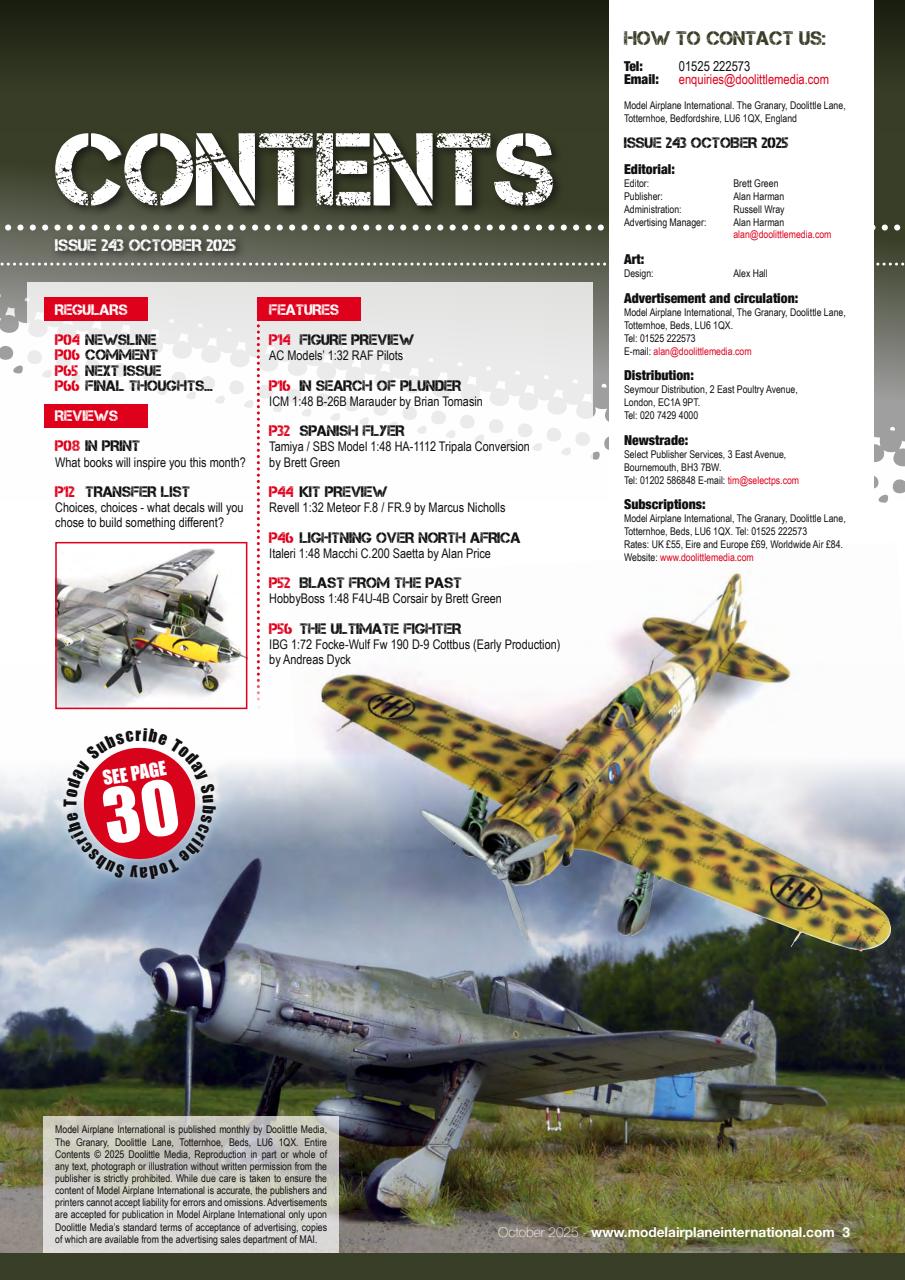 Model Airplane International Preview Pages