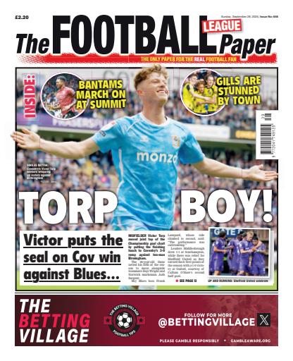 The Football League Paper issue 
