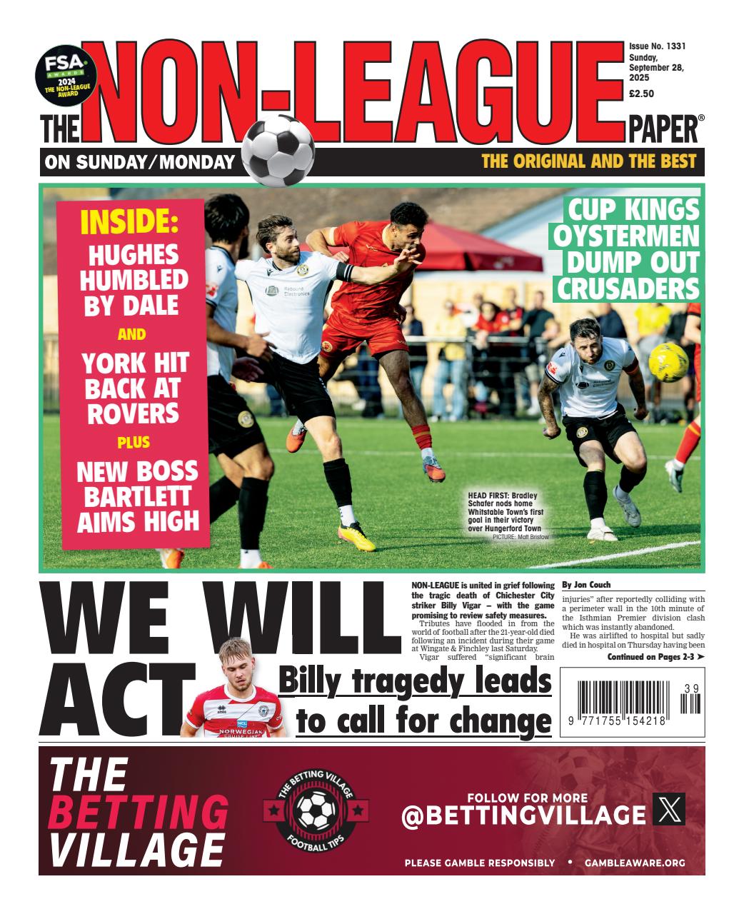 The Non-League Football Paper Preview Pages