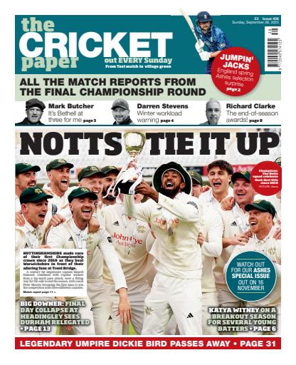The Cricket Paper issue 