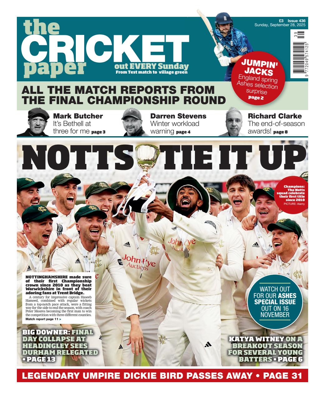 The Cricket Paper Preview Pages