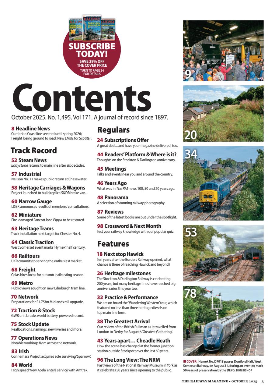 Railway Magazine Preview Pages