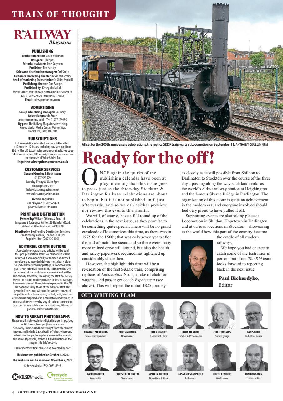 Railway Magazine Preview Pages